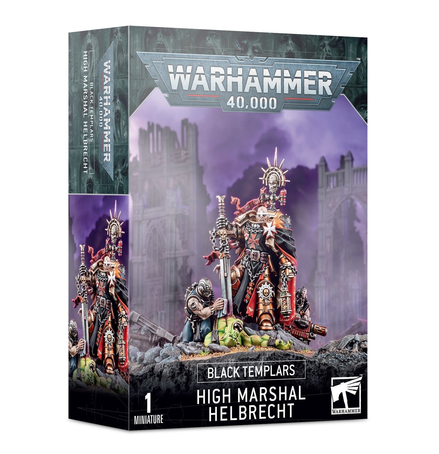 Großmarschall Helbrecht Black Templars Warhammer 40000 Deutsch Bausatz