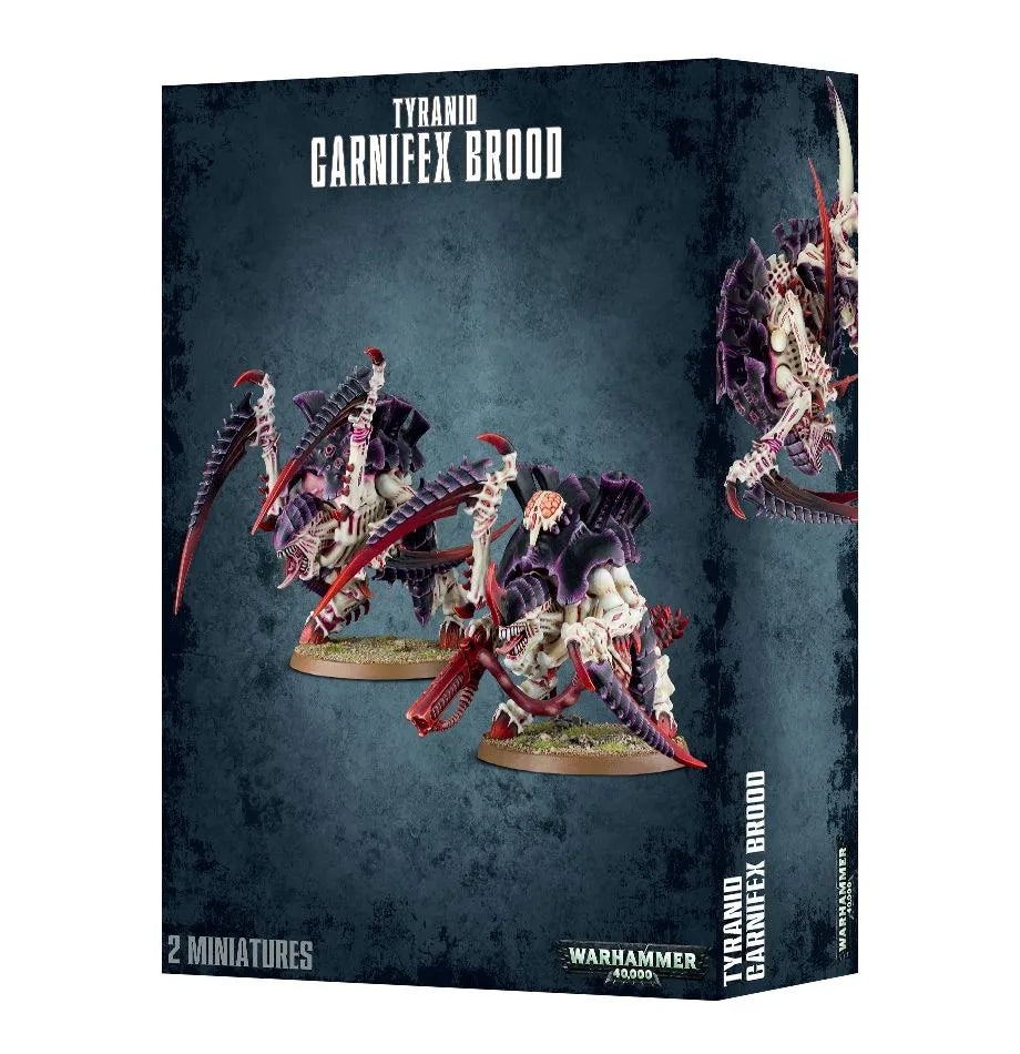 Carnifex Brood 99120106031 – Warhammer 40,000 Tyranids Carnifex Brood Monster