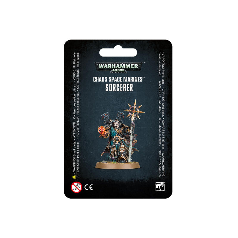 Warhammer 40K Chaos Space Marines Sorcerer – Chaos Character Model