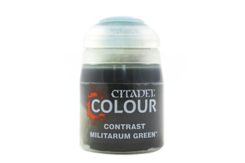 Citadel Contrast Militarum Green Farben Warhammer Miniaturen