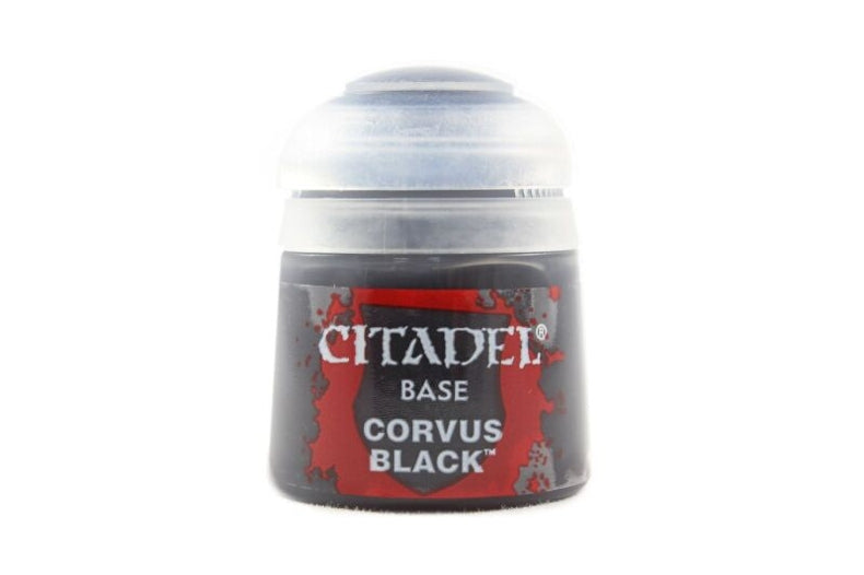 Citadel Base Corvus Black 12ml Warhammer 40,000
