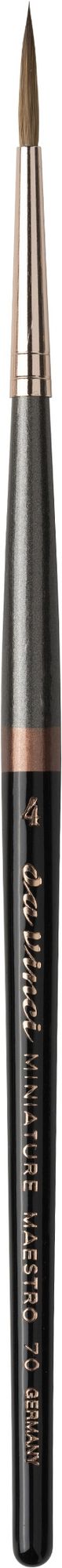 da Vinci Miniature Maestro Pinsel rund extra lang Größe 4 Serie 70