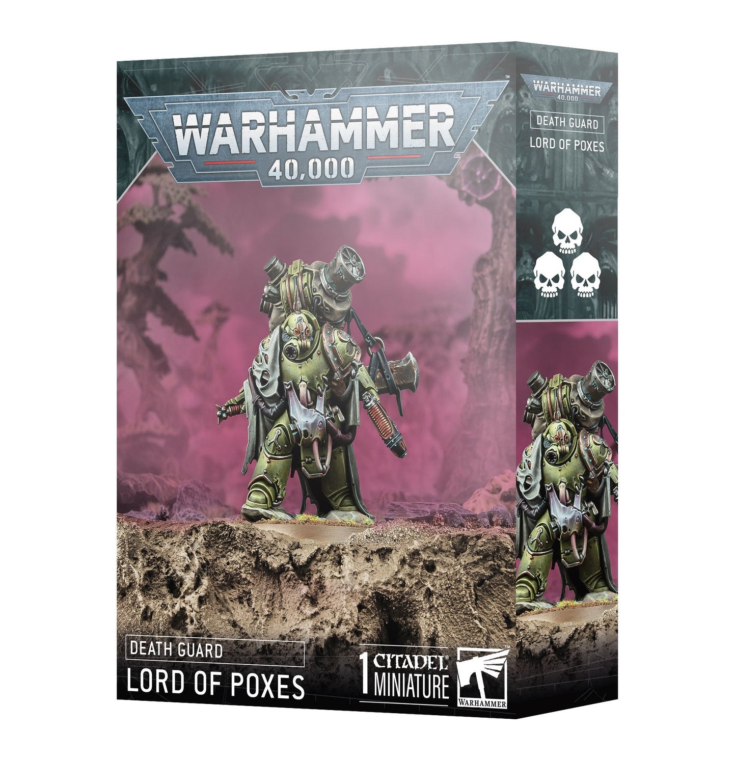 Death Guard: Fürst der Pocken – Verderbter Anführer der Seuchengarde als Spezialfigur für Warhammer 40.000