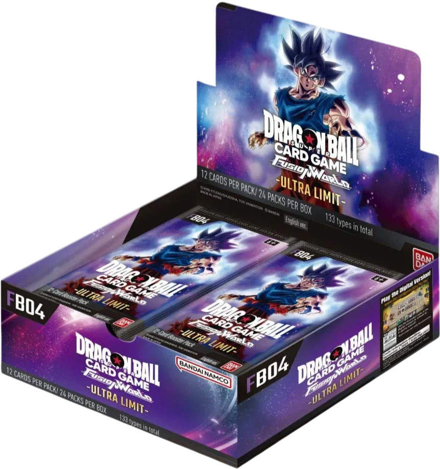 Dragon Ball Super Fusion World – Ultra Limit FB04 (Englisch) - Booster Display