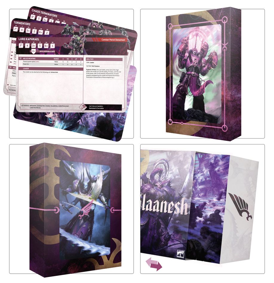Datacards Datasheets Englisch Emperor's Children CSM Warhammer 40k
