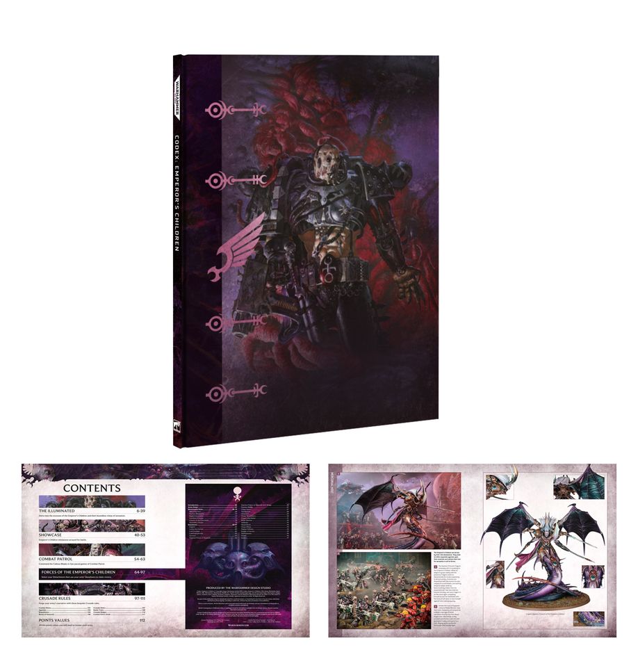 Codex Deutsch Emperor's Children CSM Warhammer 40k