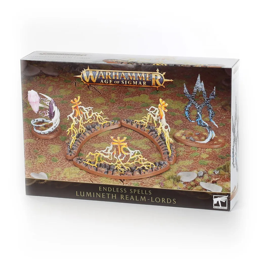 Endless Spells: LUMINETH R-LRDS – Warhammer Age of Sigmar Lumineth Realm-lords Magic Set
