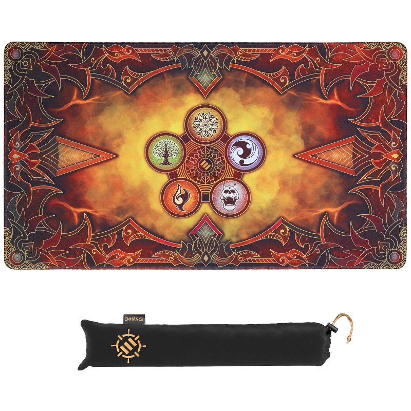 ENHANCE TCG Spielmatte Flames