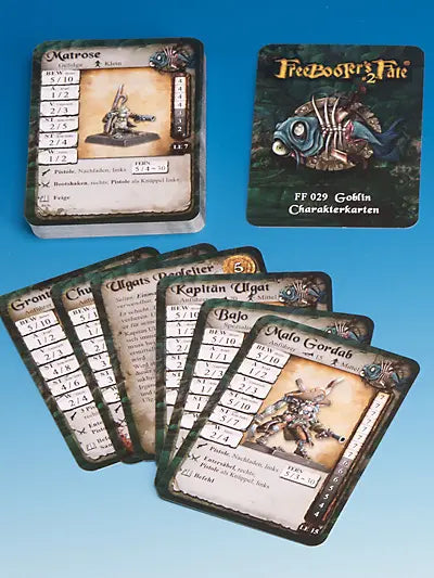 Freebooter's Fate Goblin Charakterkarten Neu Regeln FF 029