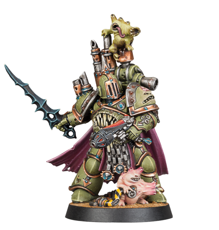 Death Guard Champion Gangrus Plague Marine Kill Team Warhammer 40k