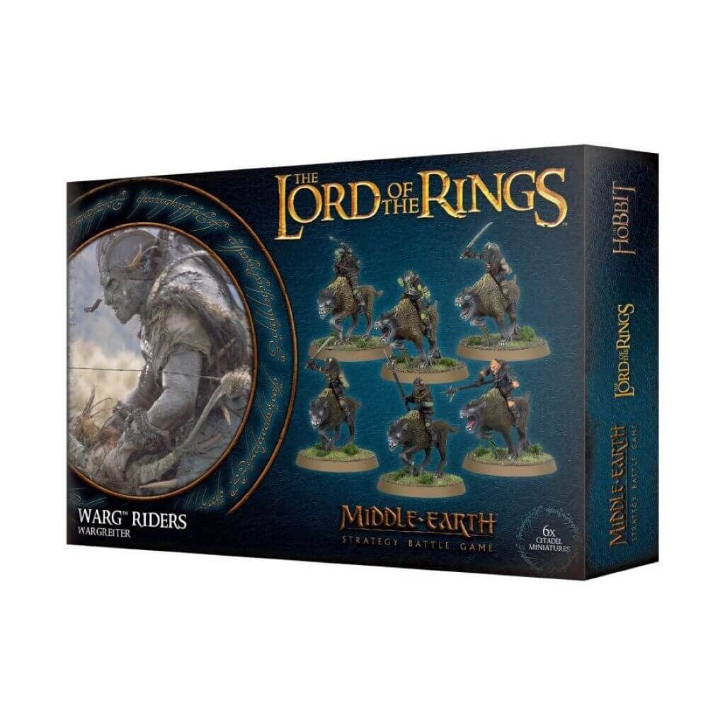 Lord of the Rings Warg Riders MESBG Miniatur NEU Isengard
