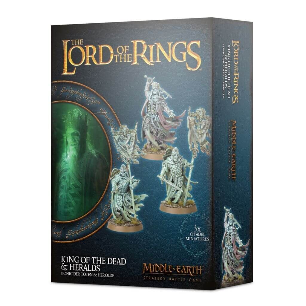 König der Toten & Herolde – Herr der Ringe Miniaturen