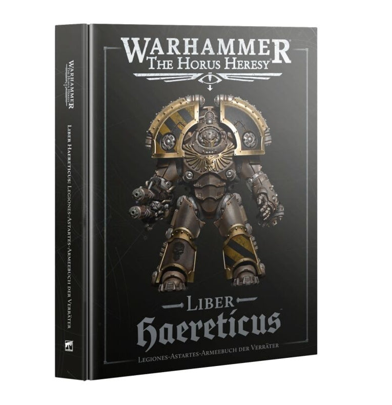 Liber Hereticus Kodex Verräter Space Marines Deutsch Warhammer The Horus Heresy Gebundene Ausgabe