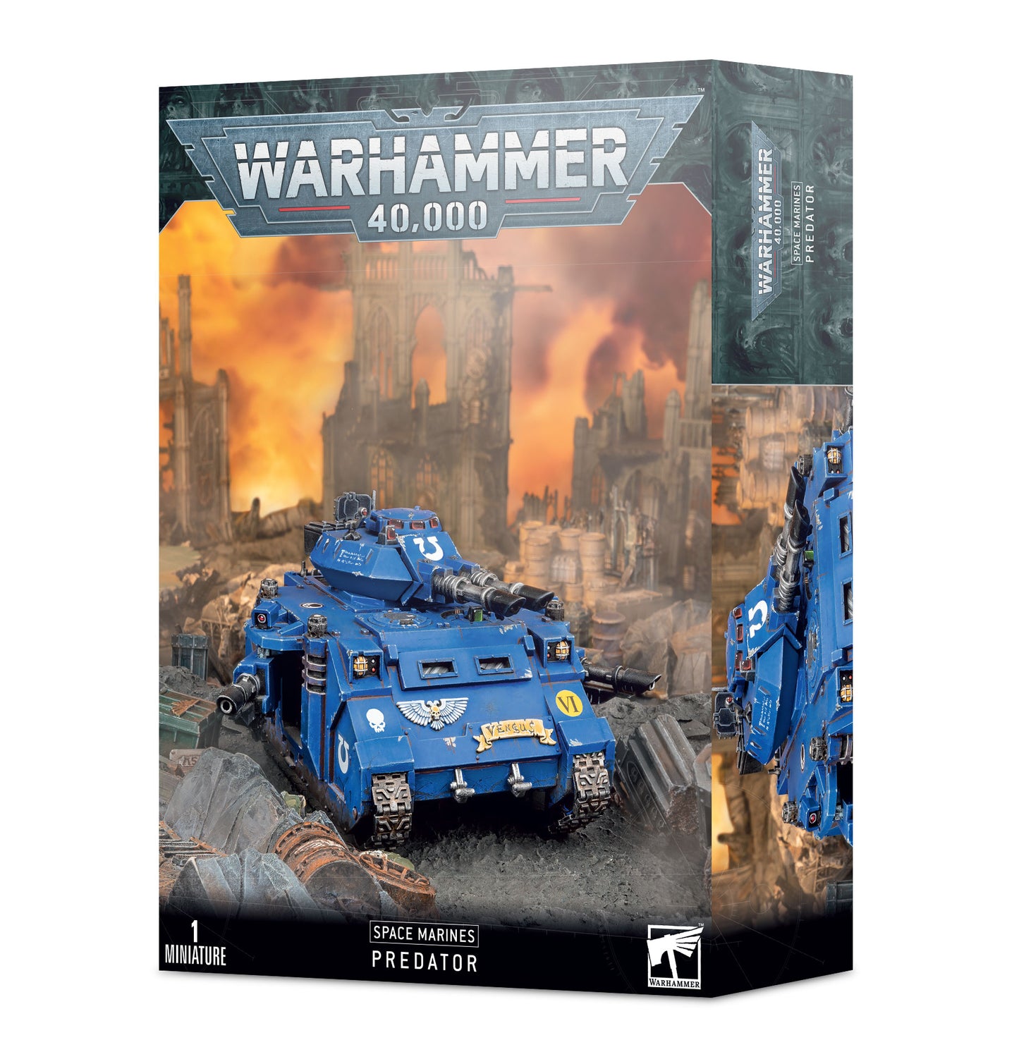 Warhammer 40k PREDATOR Space Marines Tank Neu Miniaturen