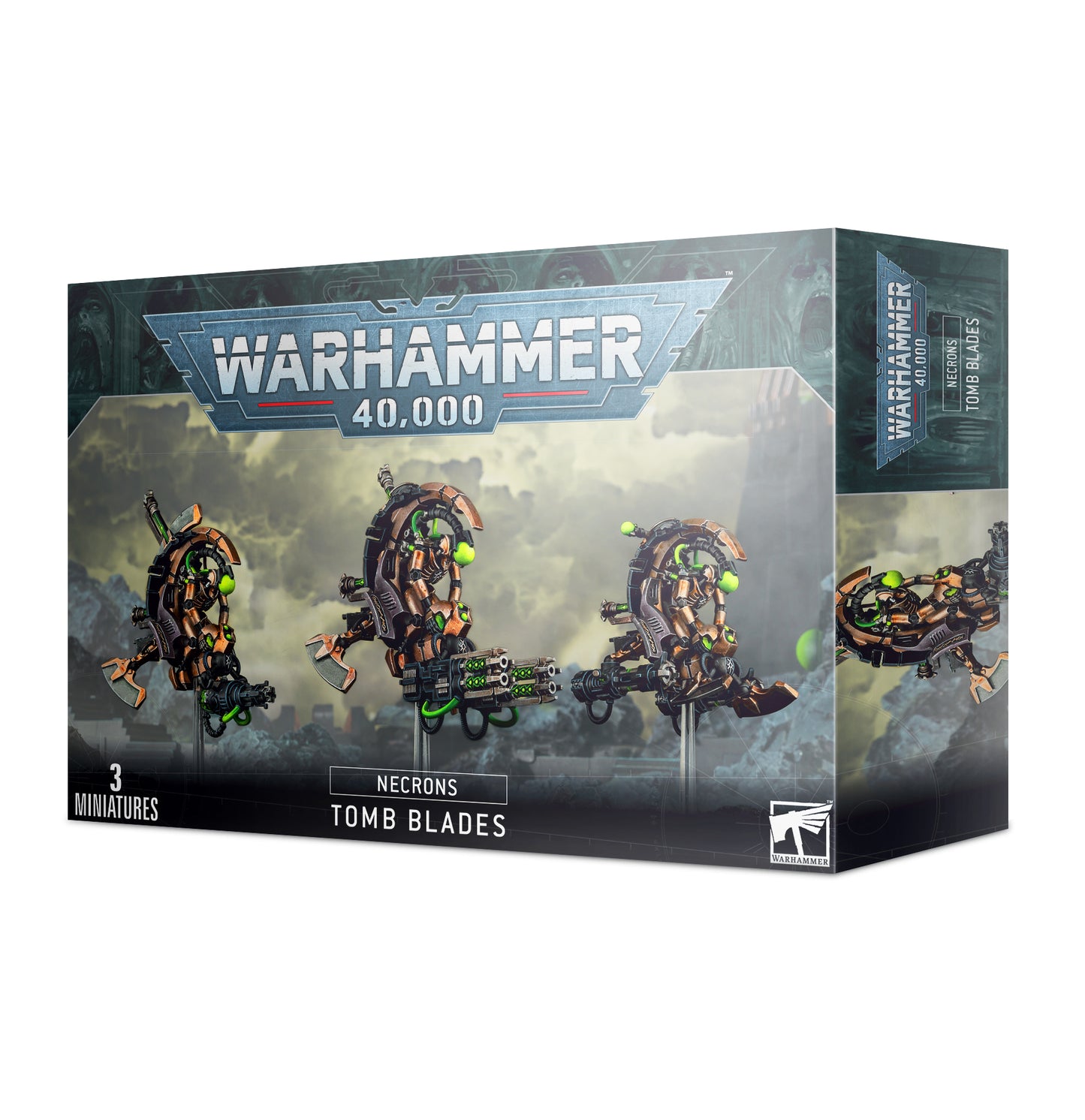 Warhammer 40k Necrons Tomb Blades Gruftklingen Miniaturen 49-13