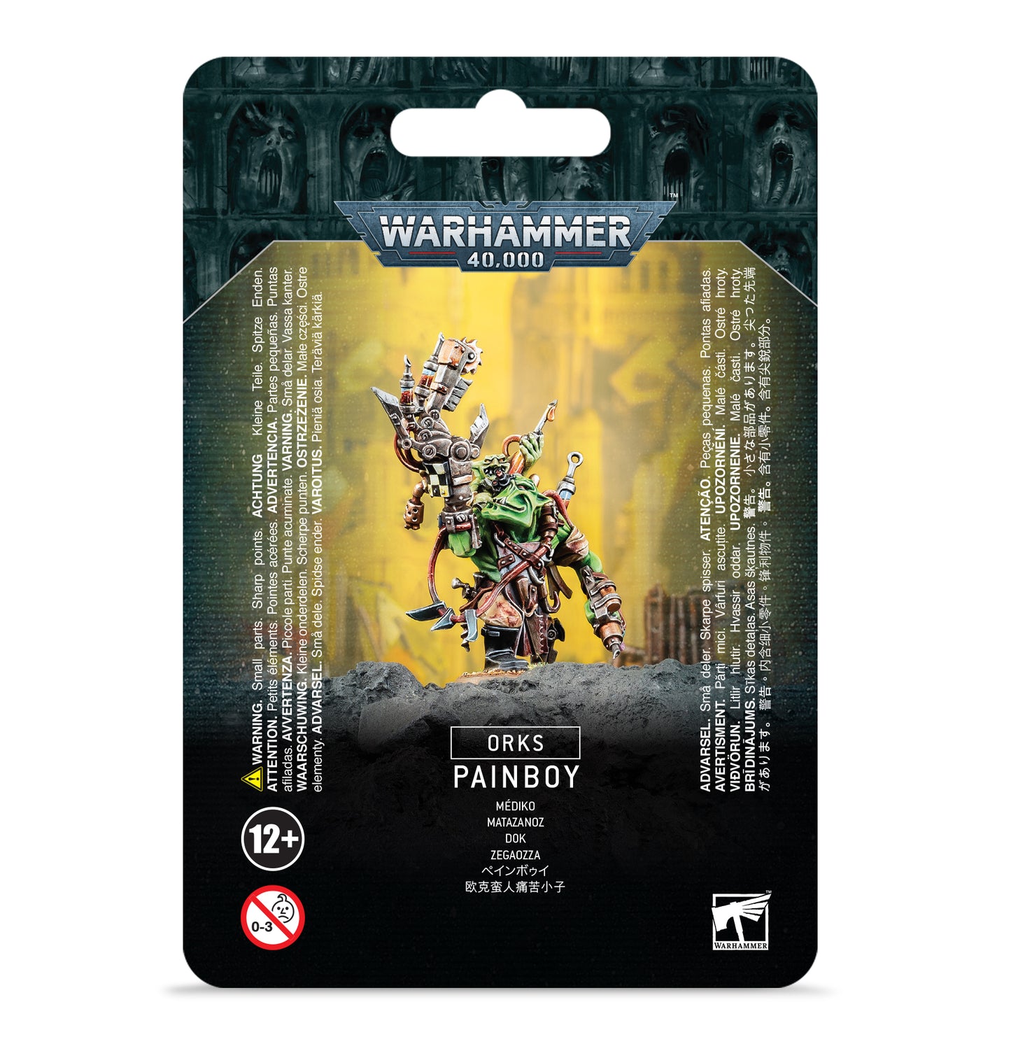 Warhammer 40k Orks Painboy Dok Miniature Figur GW