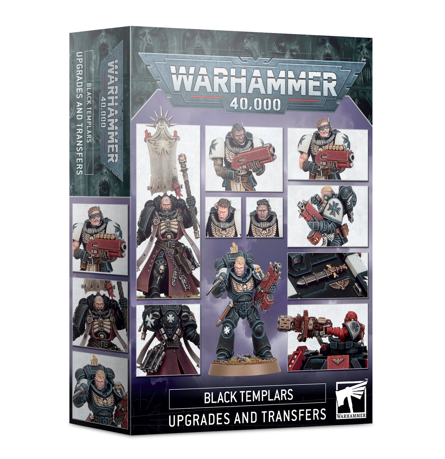 Warhammer 40k Black Templars Upgrades Transfers Abziehbilder Miniaturen