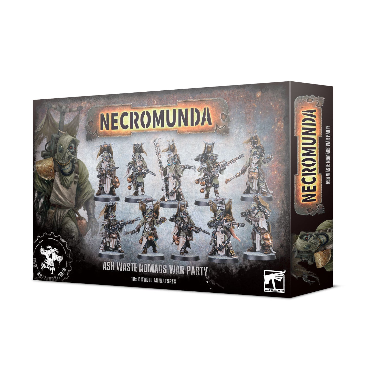 Warhammer Necromunda Ash Wastes Nomads – War Party Miniaturen
