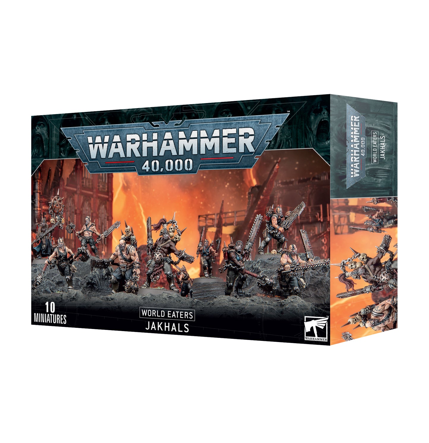 Warhammer 40k Jakhals Schakhale World Eaters Chaos Space Marines CSM Miniaturen