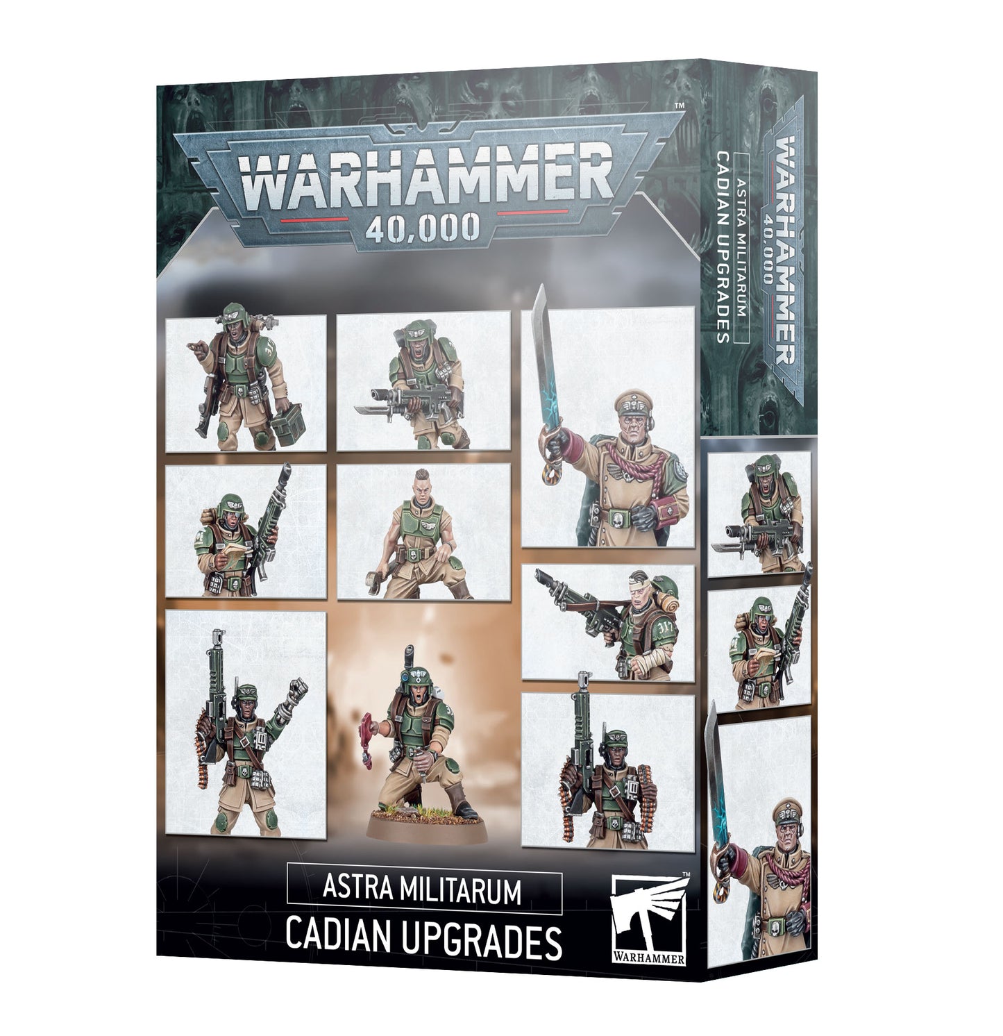 Warhammer 40K Cadian Upgrade Sprue – Astra Militarum Bits & Parts