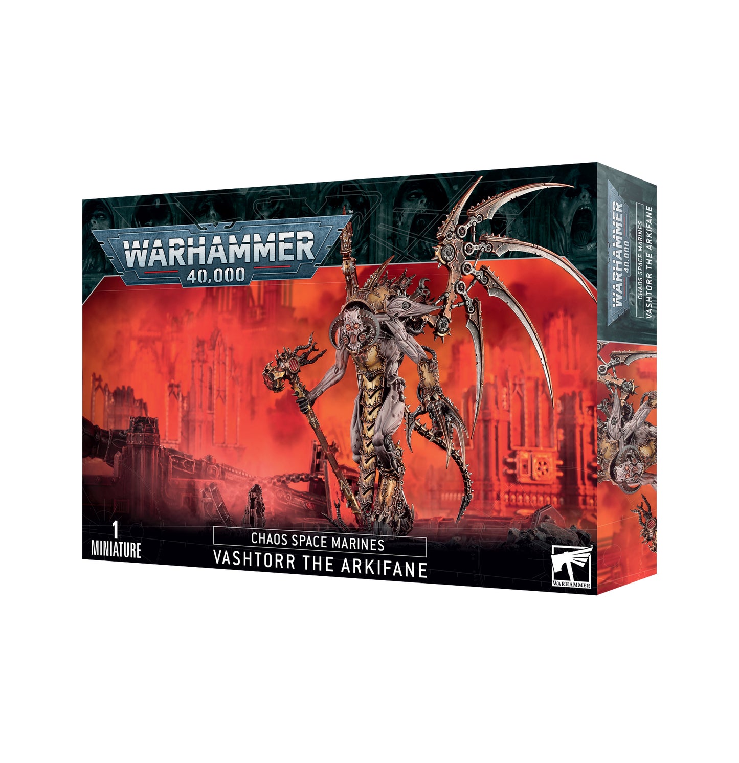 Warhammer 40k Vashtorr Arkifane Chaos Space Marines Dämon CSM Figur NEU