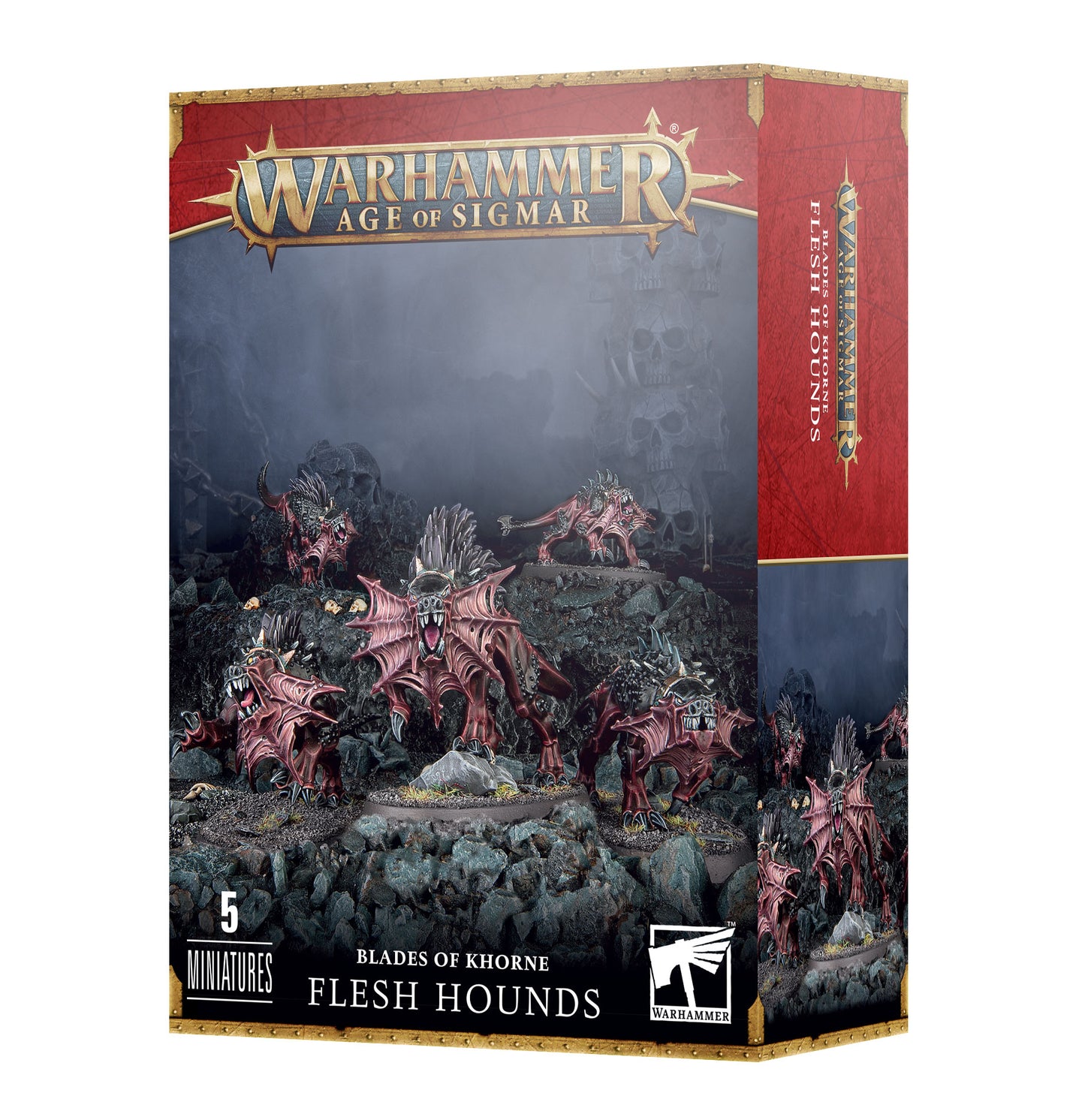 Warhammer Age of Sigmar Flesh Hounds – Daemons of Khorne Unit