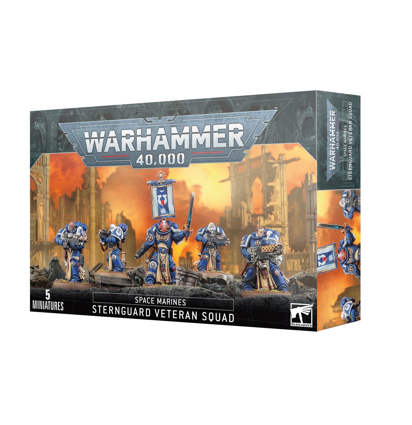 Warhammer 40k Sternguard Veteran Squad Space Marines Neu Miniaturen
