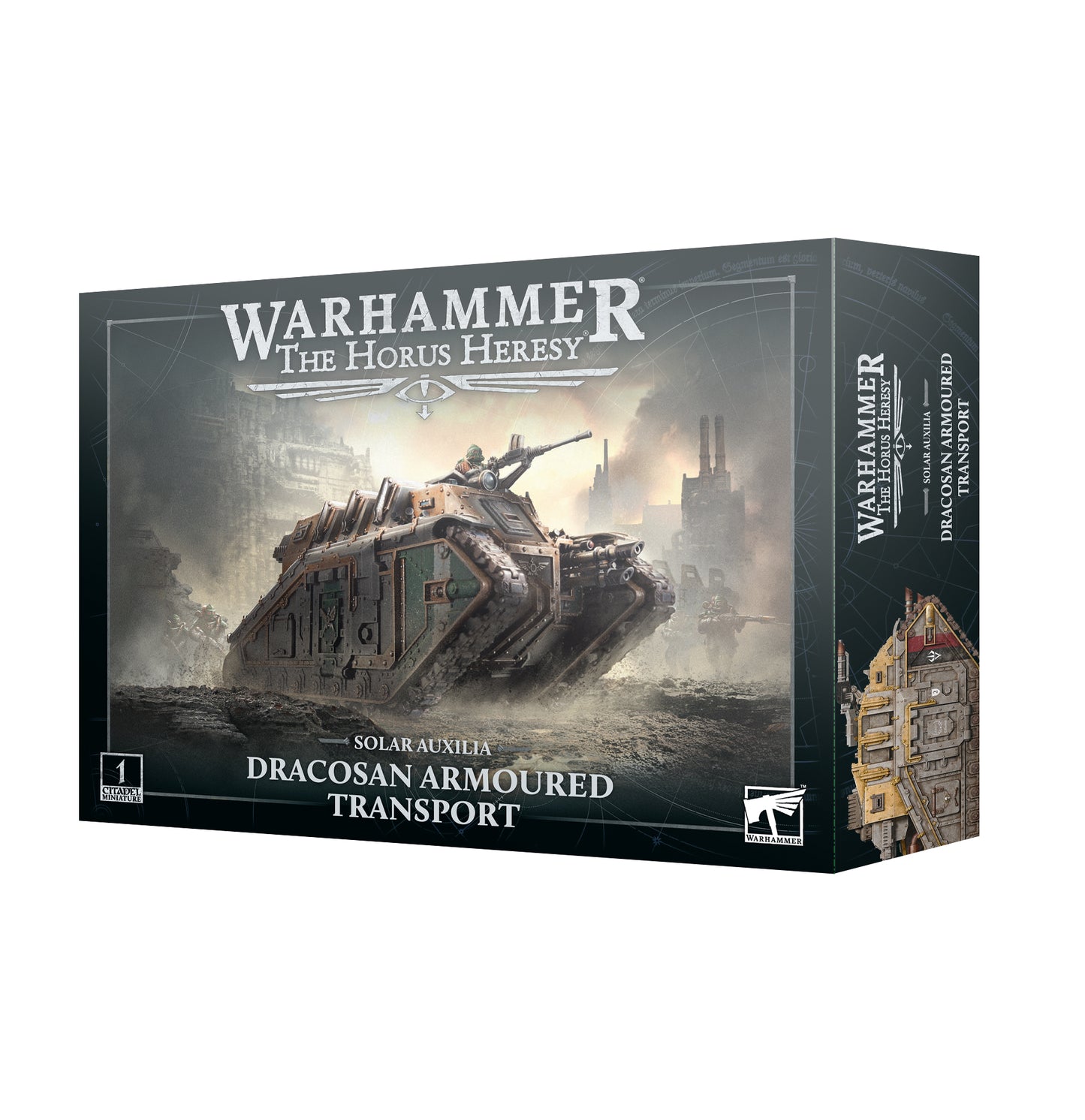 Warhammer Horus Heresy Solar Auxilia Dracosan Armoured Transport – Miniatur