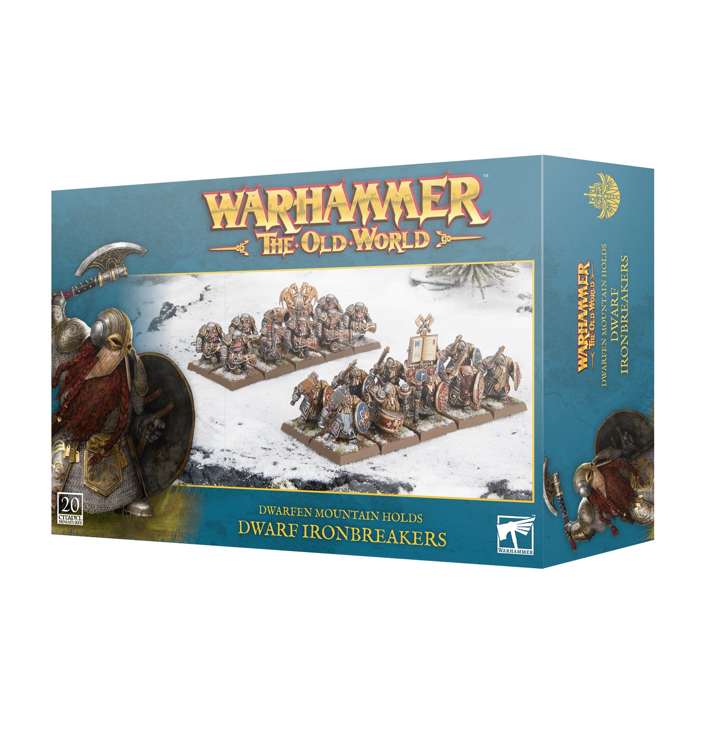 Warhammer Dwarf Ironbreakers The Old World Miniature Figure Kit NEU OVP