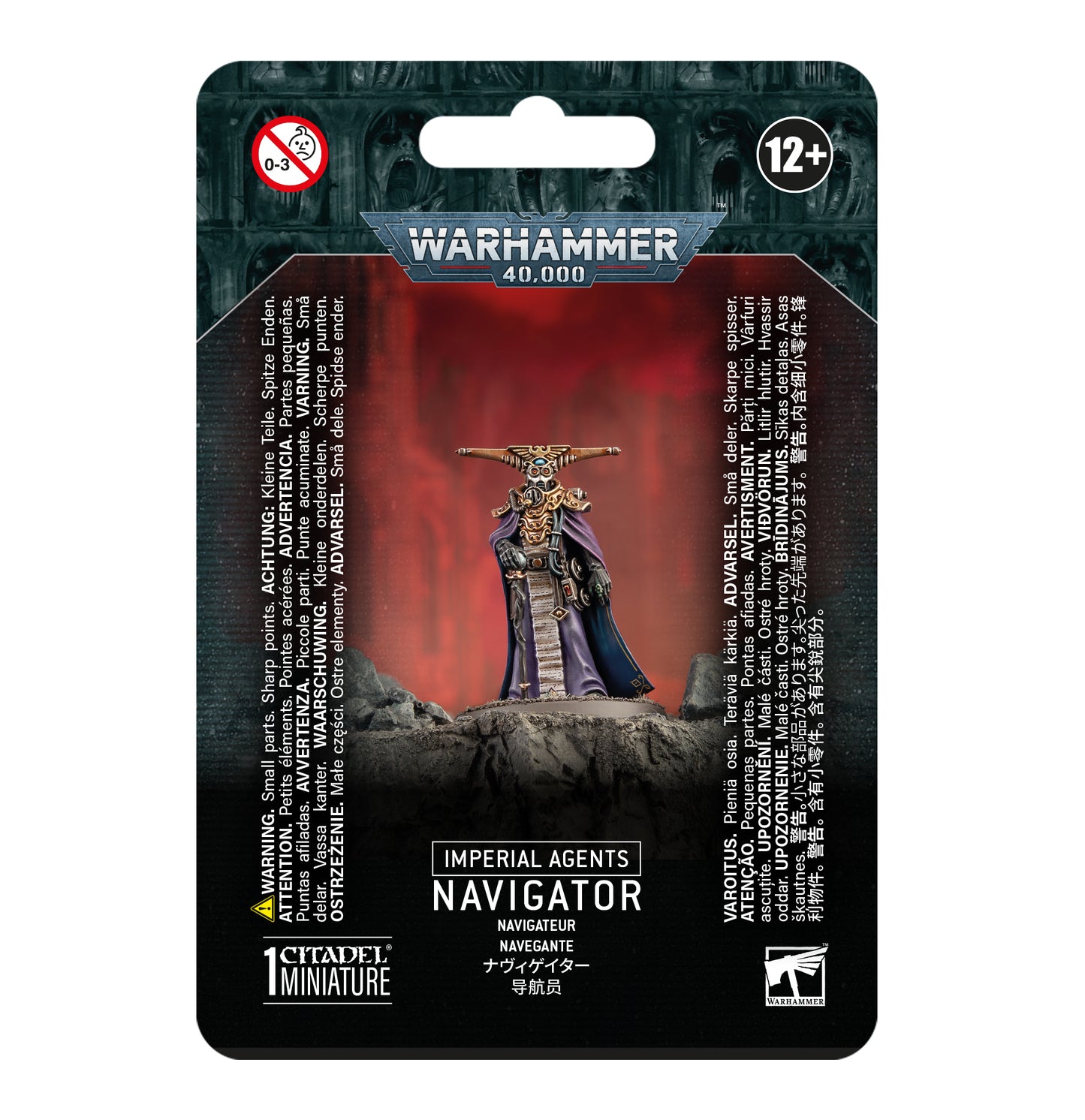 Warhammer 40k Imperial Agents Navigator Miniatur Neu 57-52