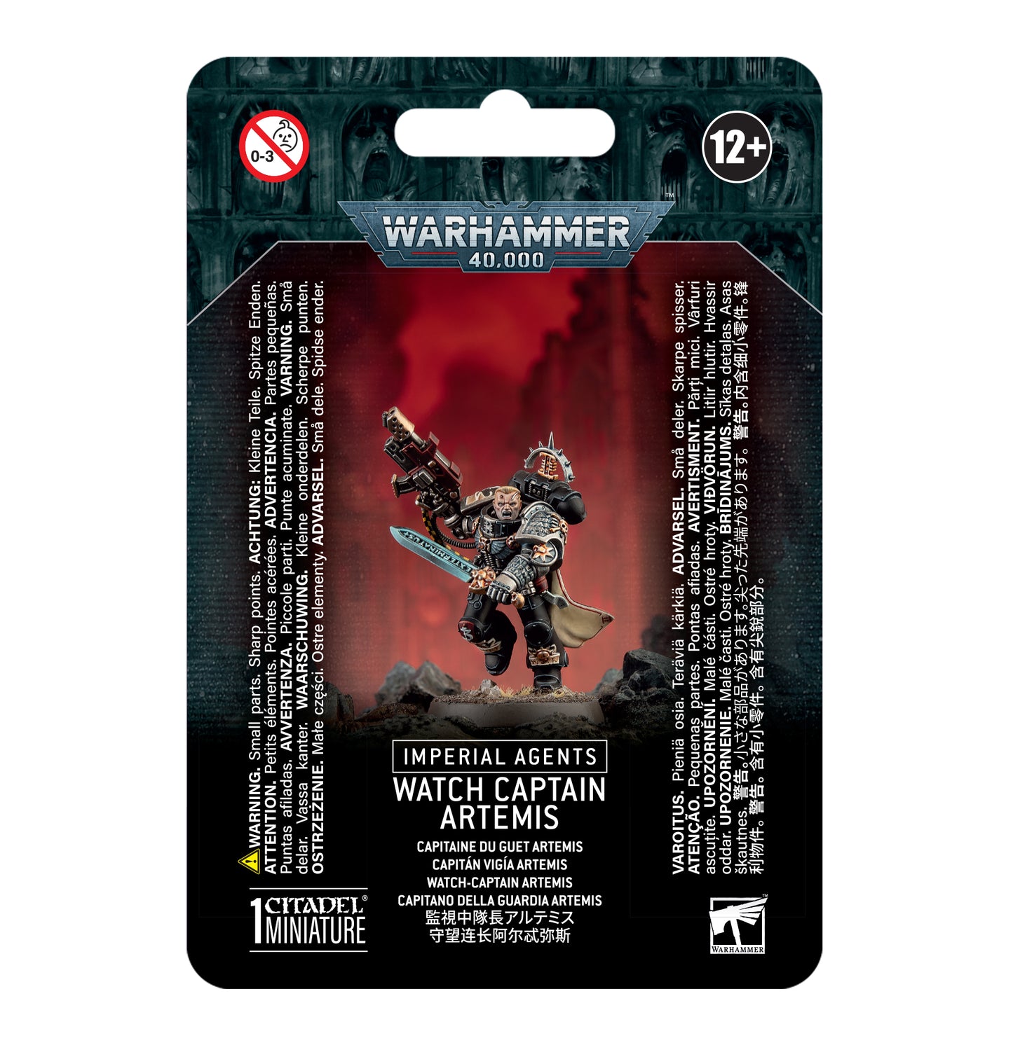 Imperial Agents: Deathwatch Captain Artemis Warhammer 40k Miniaturen Neu
