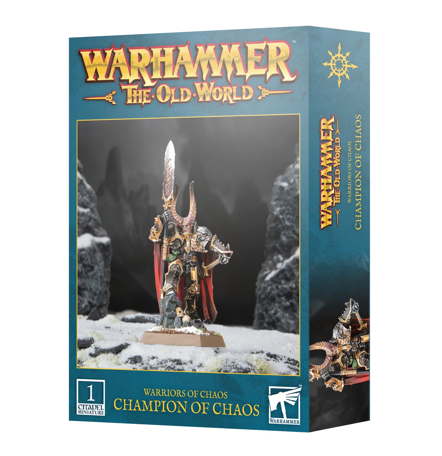 Warhammer Warriors of Chaos Champion Age of Sigmar AoS Miniatur