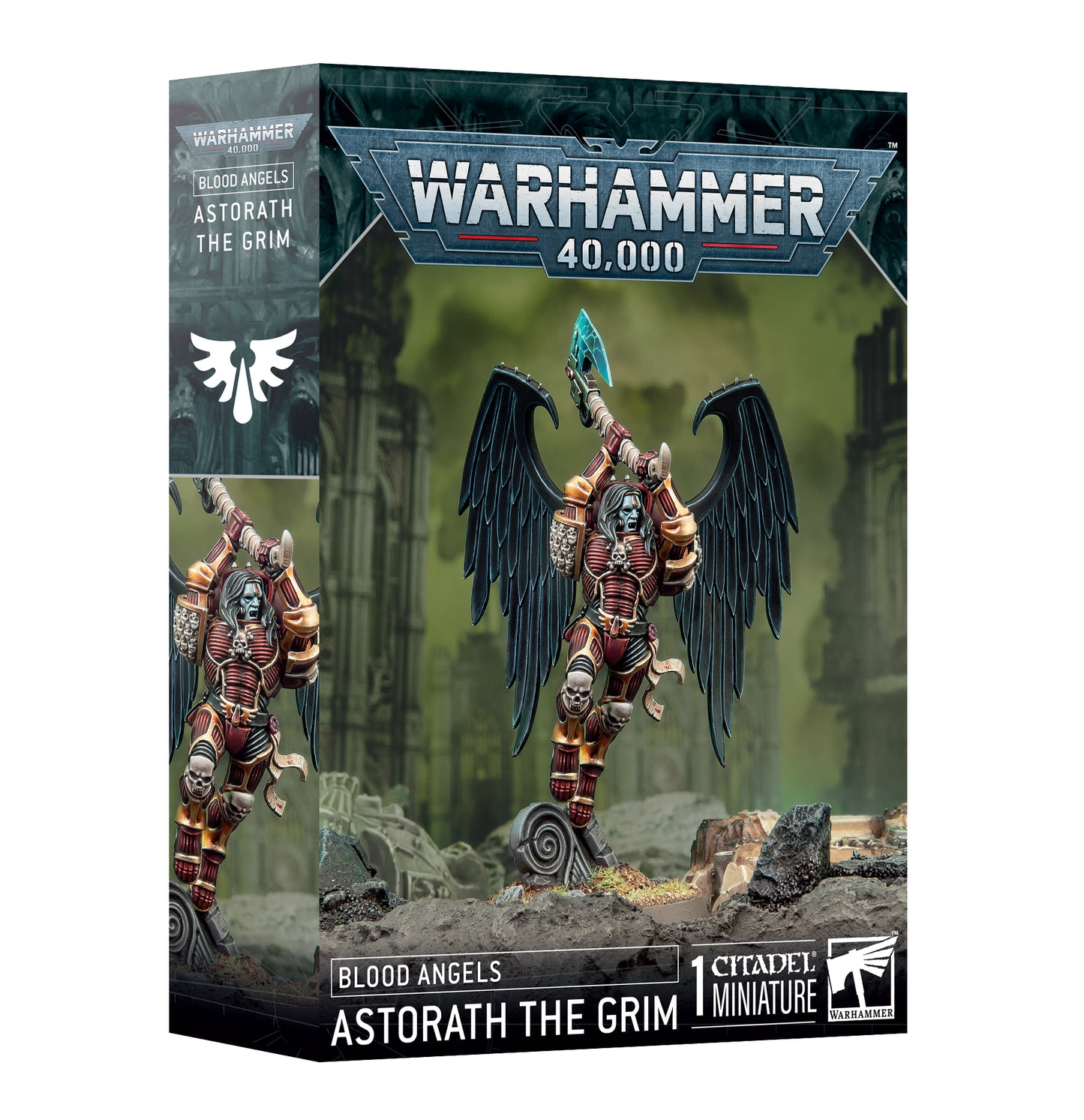 Warhammer 40K Blood Angels Astorath the Grim – Chaplain Character Model