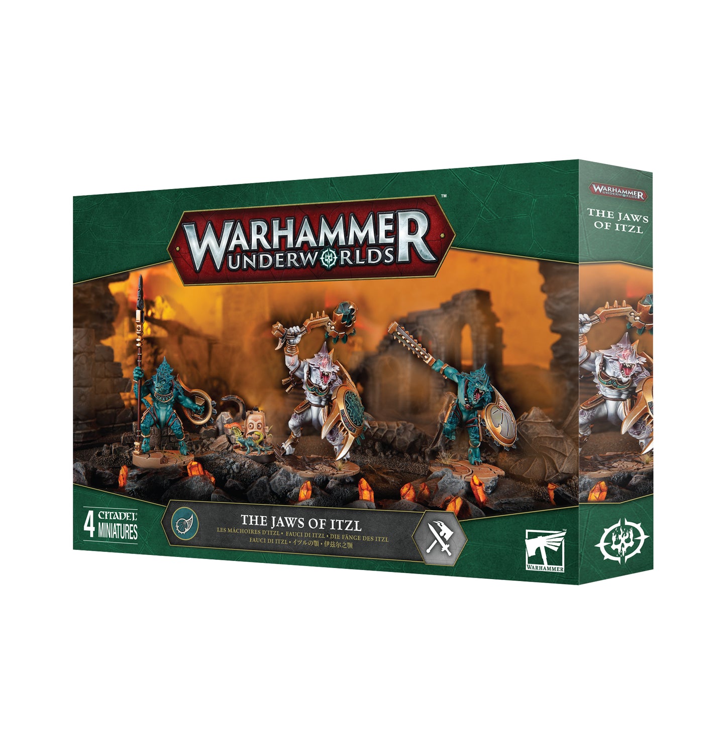 Warhammer Underworlds The Jaws Of Itzl Warband WHU Miniaturen