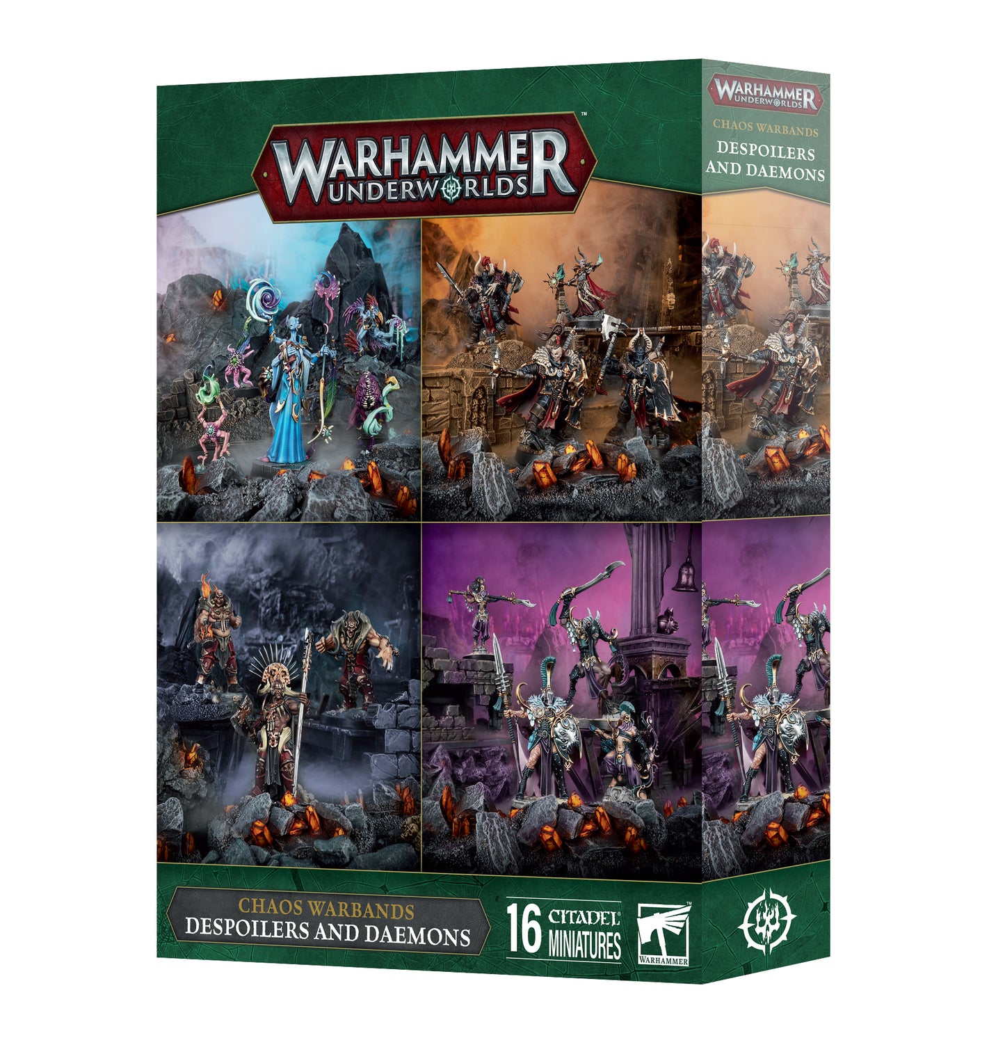 Warhammer Underworlds: Despoilers and Daemons Vernichter und Dämonen Miniaturen