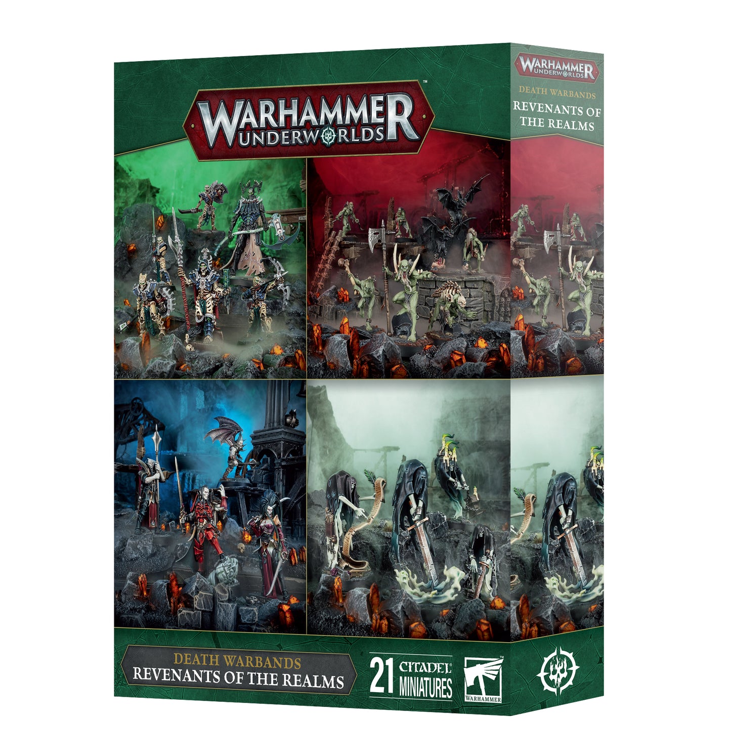 Warhammer Underworlds: Revenants Of The Realms Wiedergänger der Reiche Miniaturen Neu (...