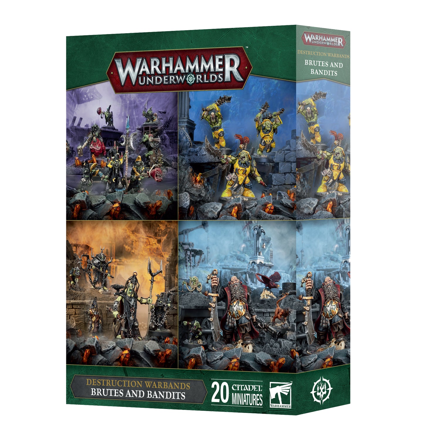 Warhammer Underworlds: Brutes And Bandits Schläger und Banditen Miniaturen Neu