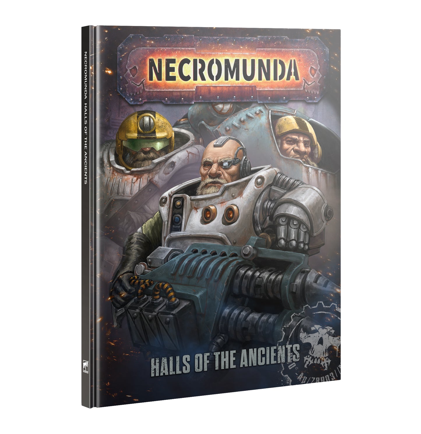 Necromunda Halls of the Ancients – Squats Rulebook Hardcover