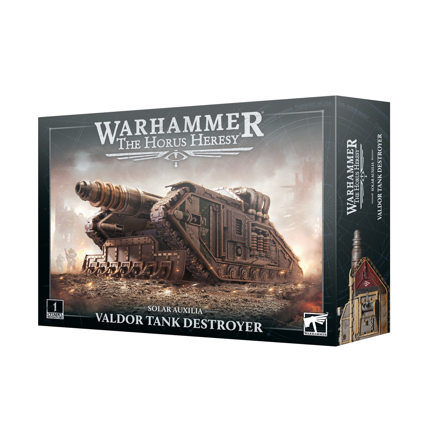 Warhammer 40k Valdor Tank Destroyer Horus Heresy Solar Auxilia Miniatur Neu