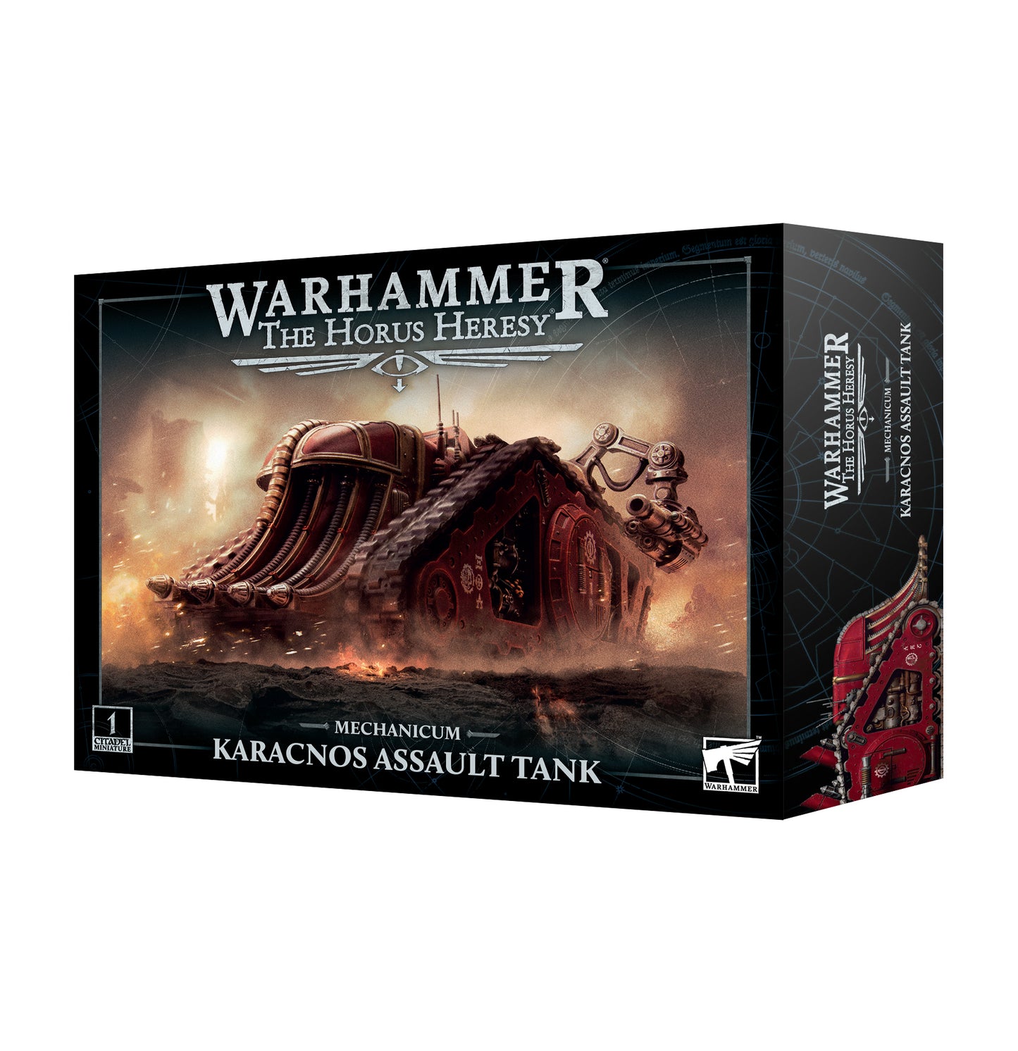 Warhammer Mechanicum Karacnos Assault Tank – Horus Heresy