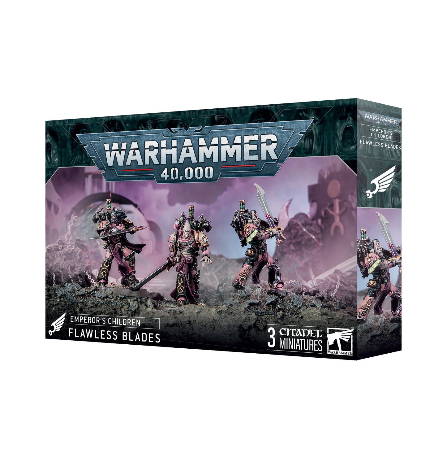 Warhammer 40k Emperor's Children Flawless Blades Neu CSM Chaos Miniatur Modell