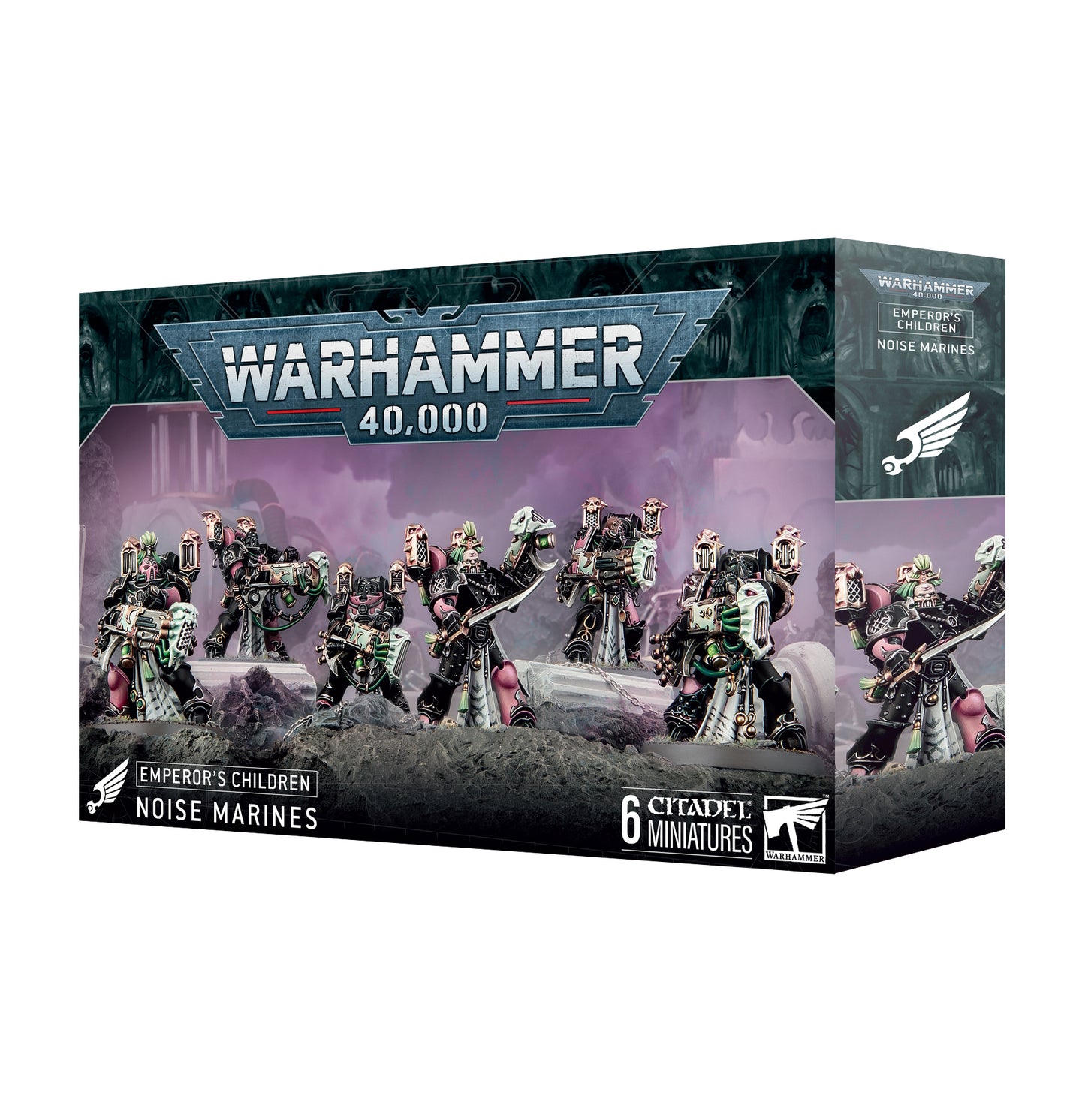 Warhammer 40k Noise Marines Emperor's Children Chaos CSM Neu Miniaturen