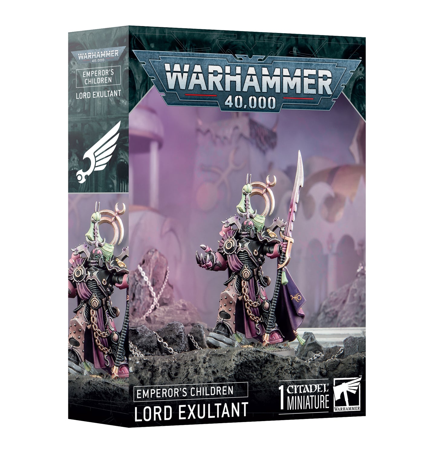Emperor's Children: Lord Exultant FÜRST DES ÜBERSCHWANGS Warhammer 40k
