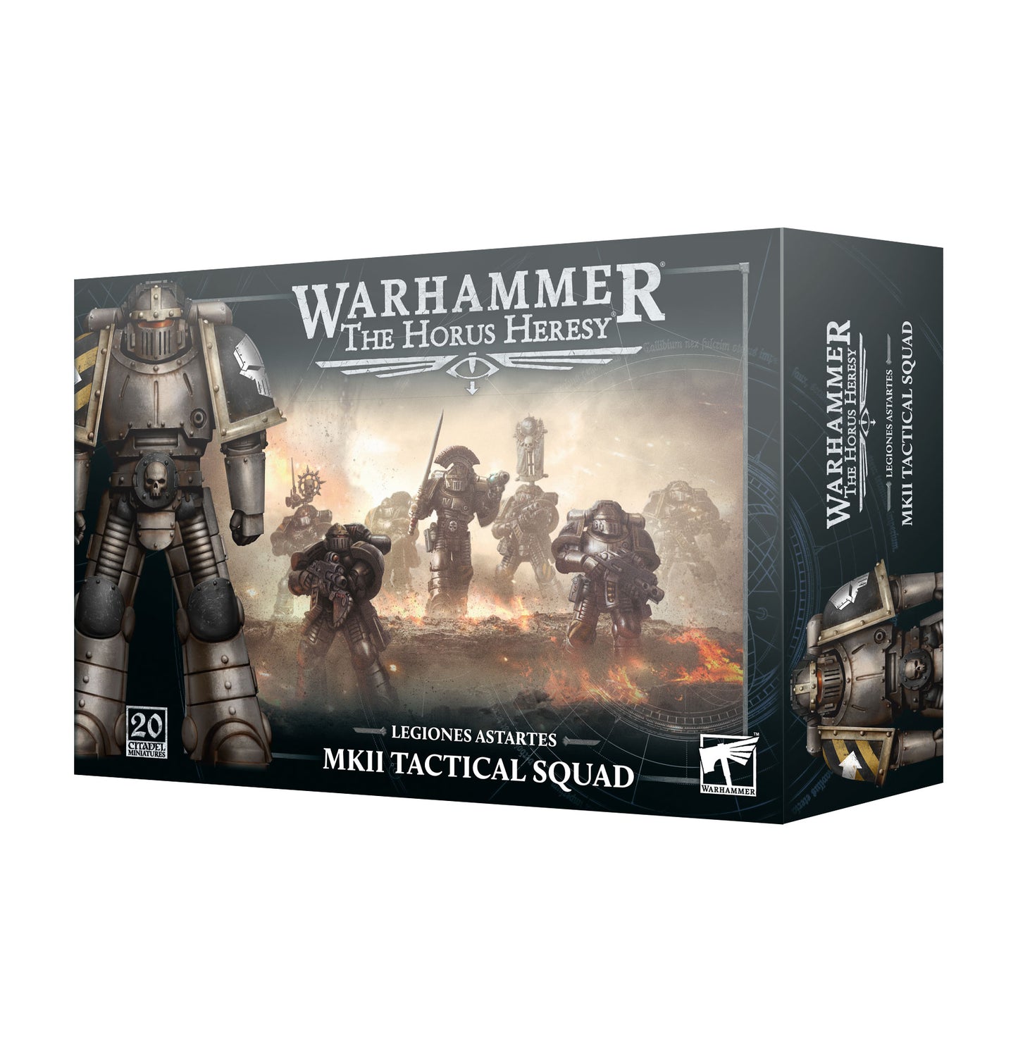 Warhammer 40K Legiones Astartes MKII Tactical Squad Horus Heresy Space Marines