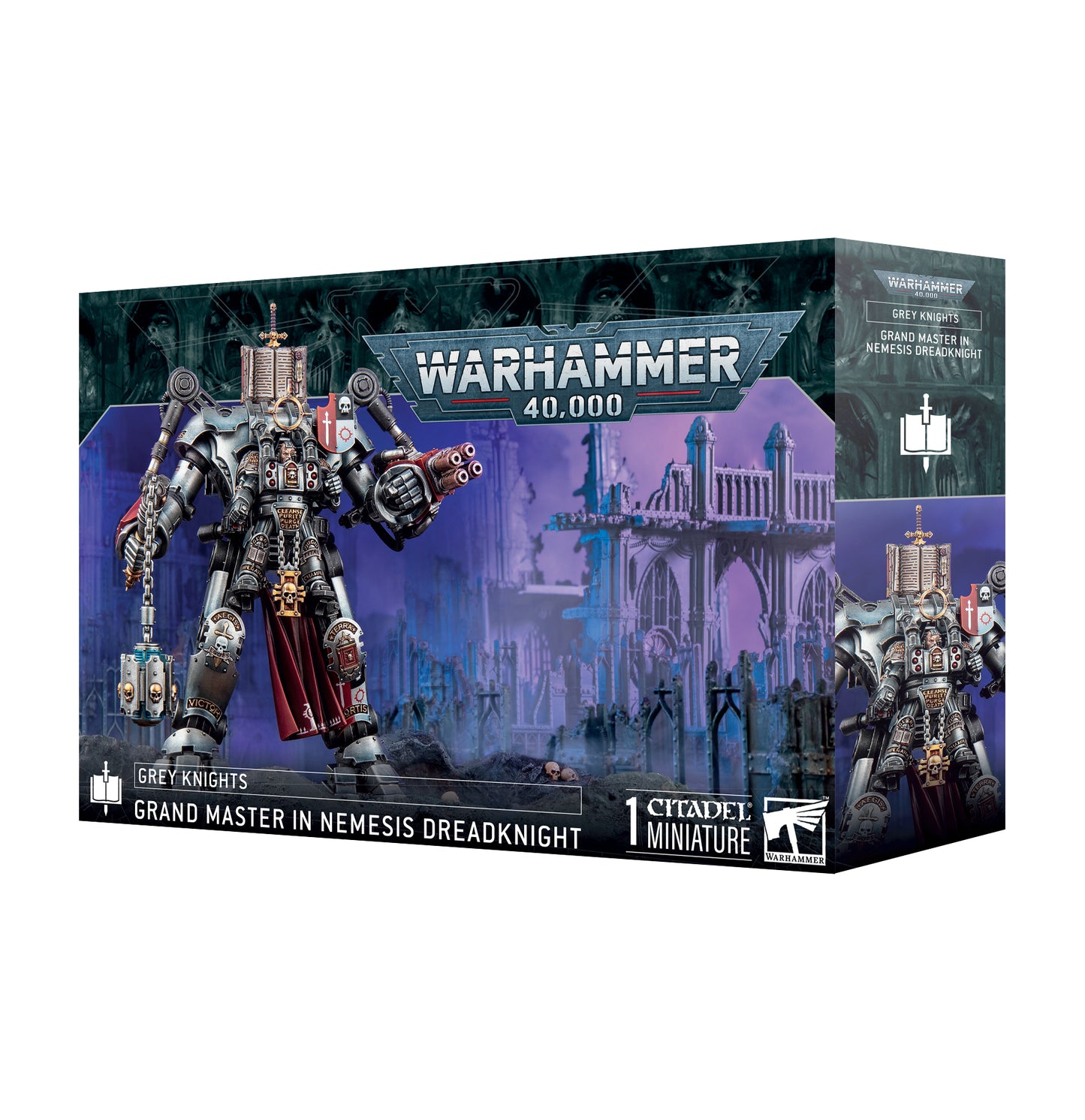 Warhammer 40k Grossmeister Nemesis-Ritter Grey Knights Miniatur Neu OVP
