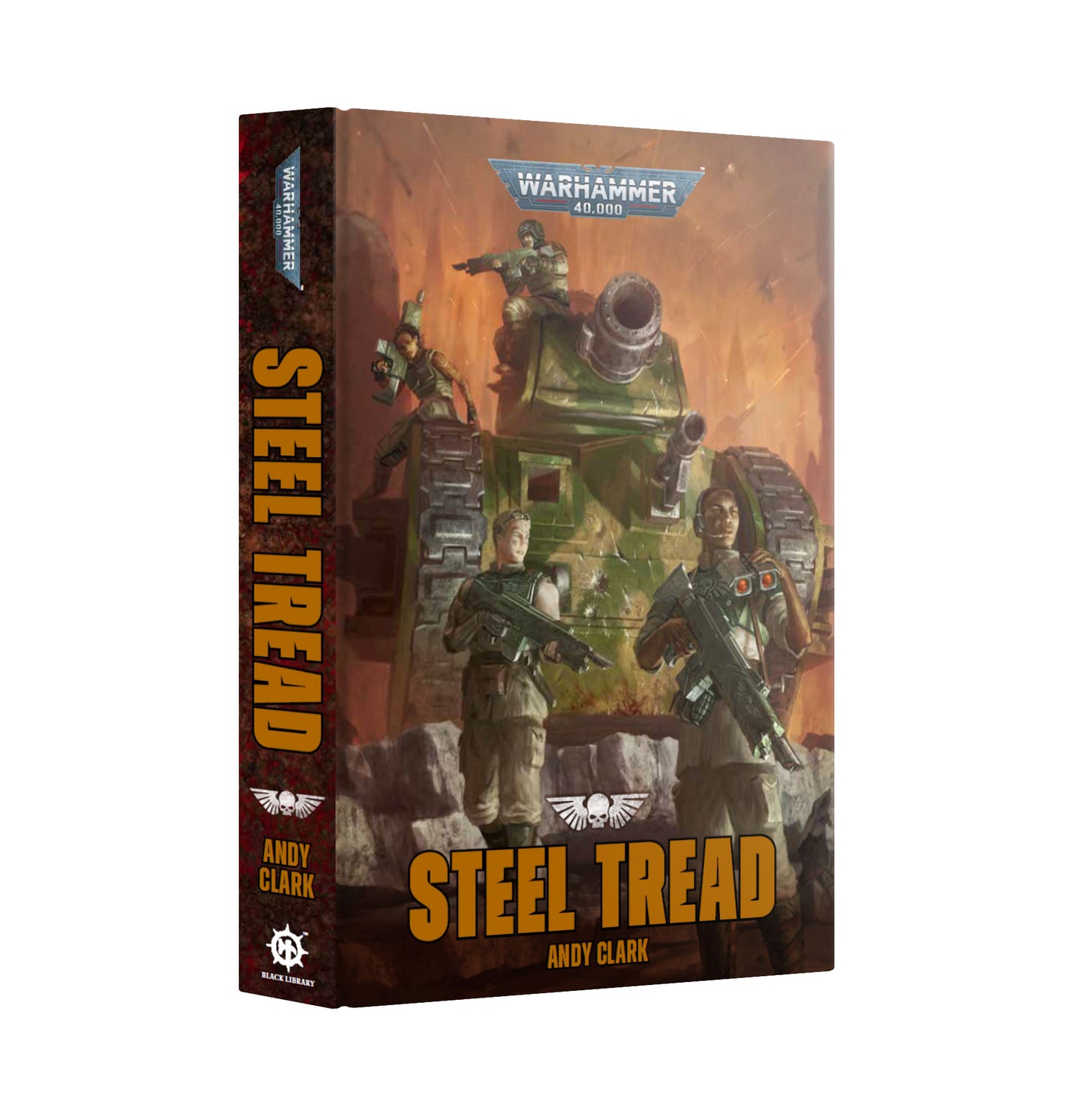 Warhammer 40k Steel Tread Buch Roman HB