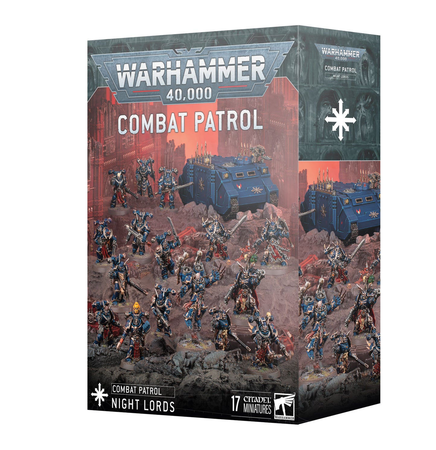 Warhammer 40K Combat Patrol Night Lords – Chaos Space Marines Box Set
