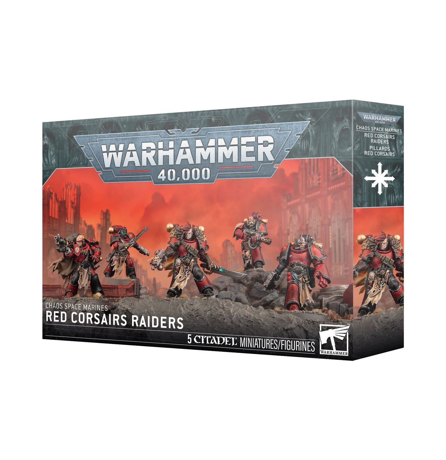Warhammer 40K Red Corsairs Renegades – Chaos Space Marines Plunderers