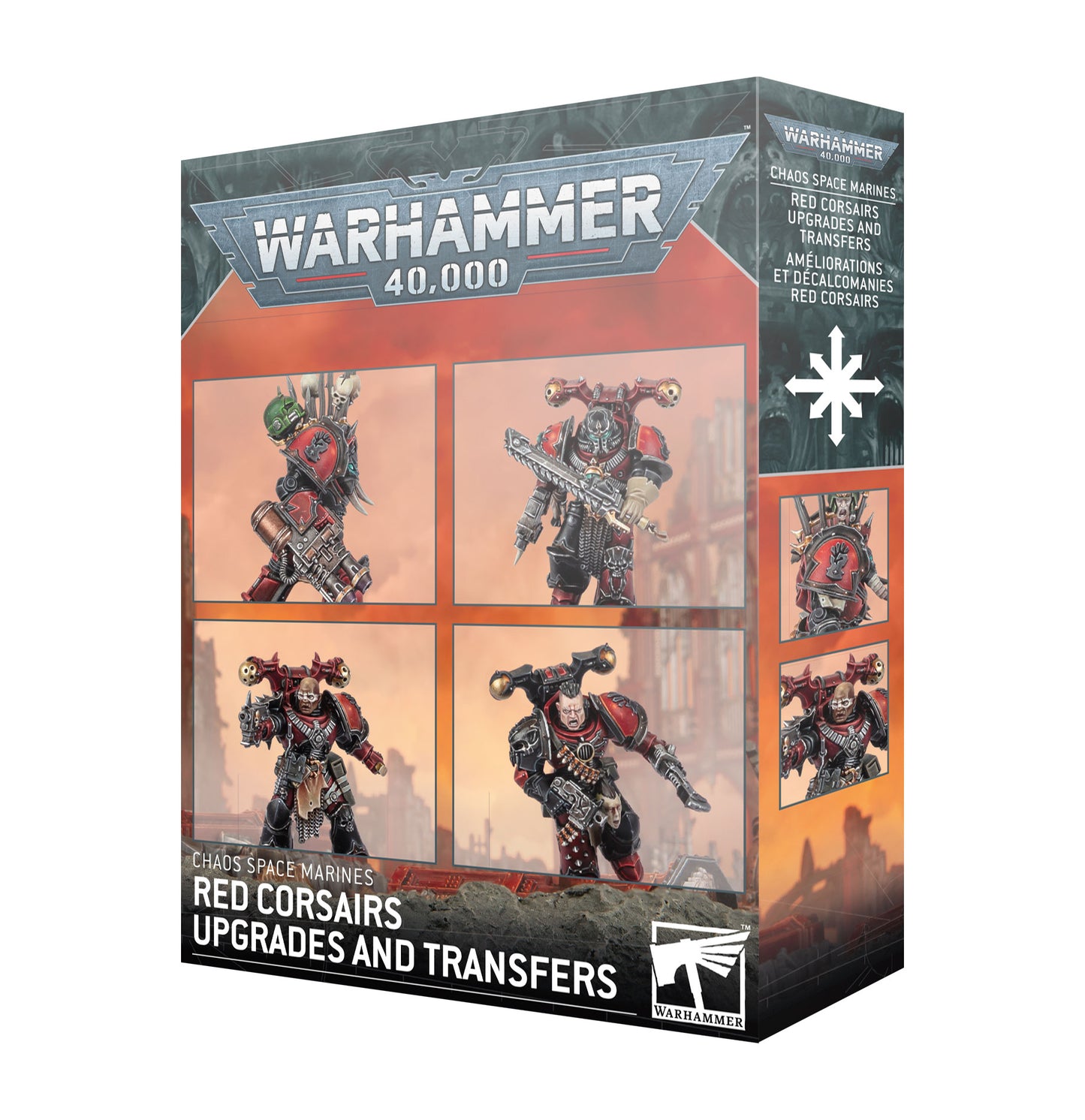 Warhammer 40K Red Corsairs Upgrades & Transfers – Chaos Space Marines