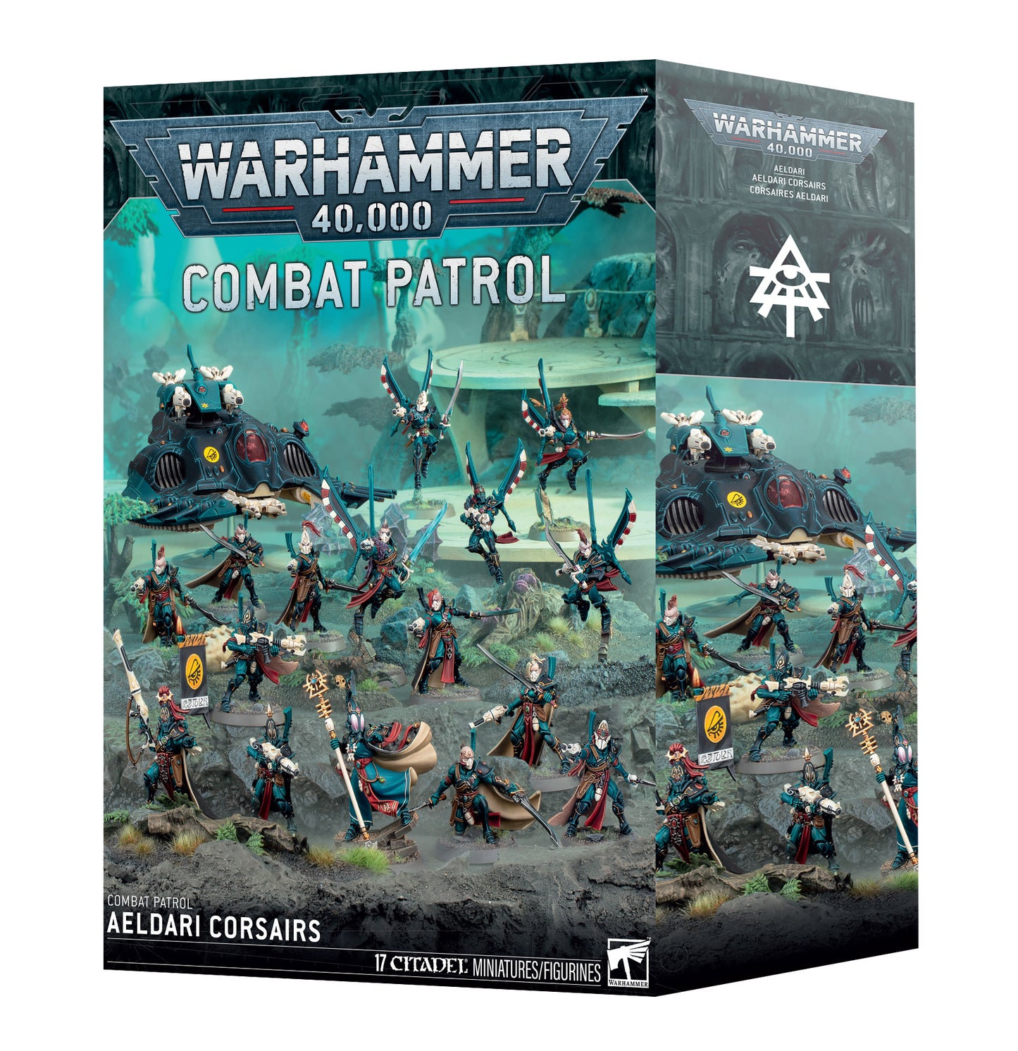 Warhammer 40K Combat Patrol Aeldari Corsairs – Starter Box Set